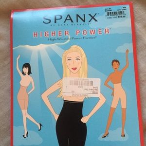 SPANX Higher Power High-Wasted Power Panties  - D